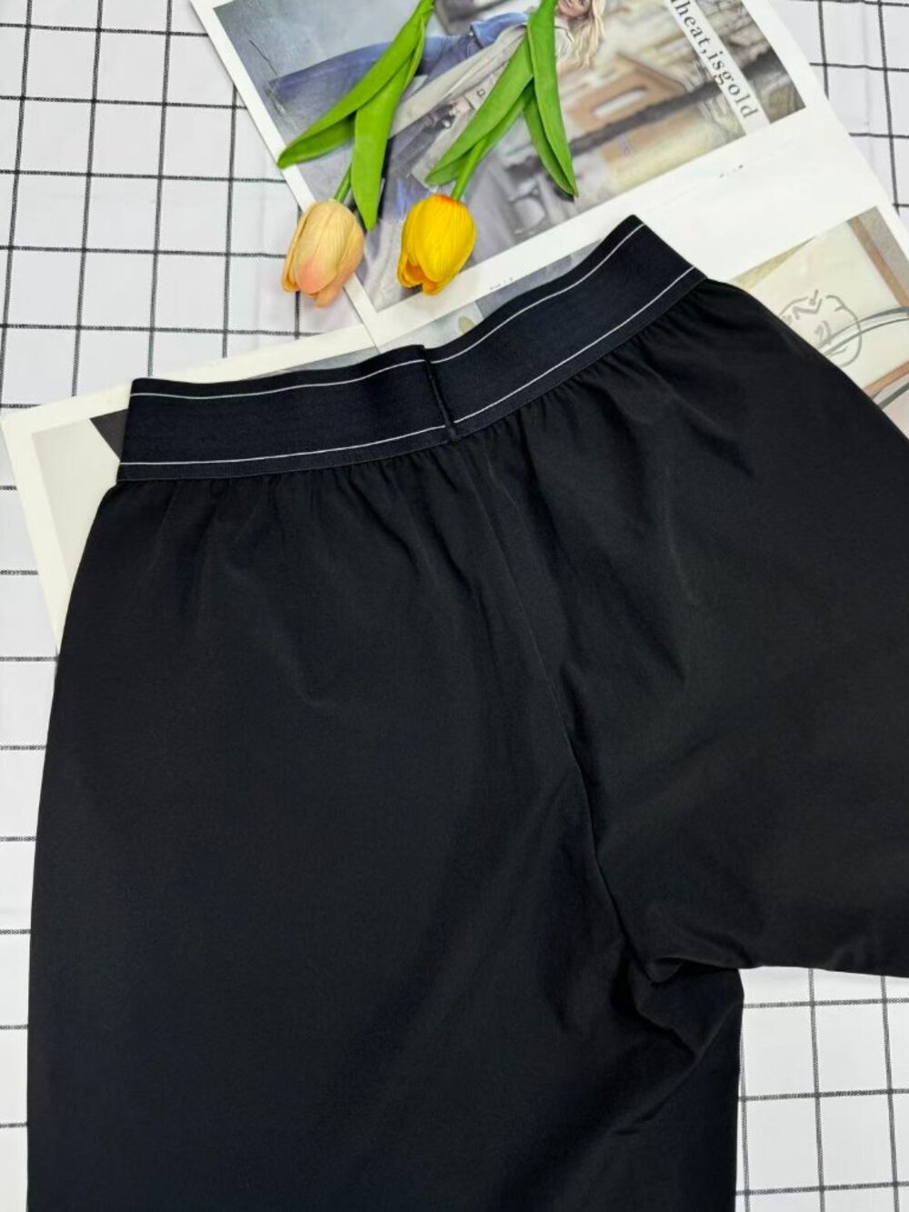 NWT 😃 Women’s Black High Rise Wide Leg Trousers  From ALO Yoga - Size:XS 👖 - Picture 6 of 9